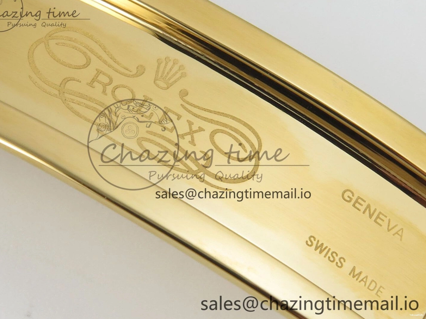 Clone Dial 1:1 YG Edition Daytona Bracelet Super Black Best DD4131 Diamonds YG 126508 on YG Clean 0307